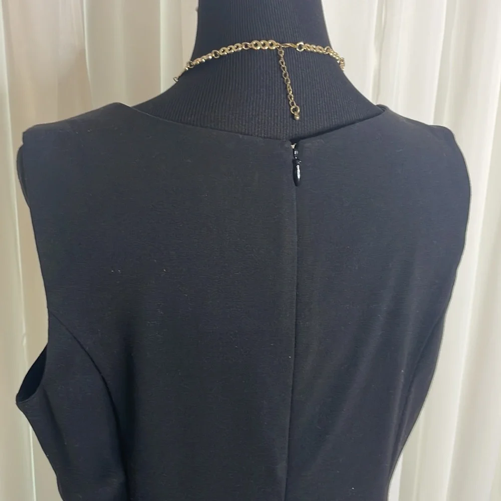 Little Black BRIGGS NEW YORK Sleeveless Dress, size 14